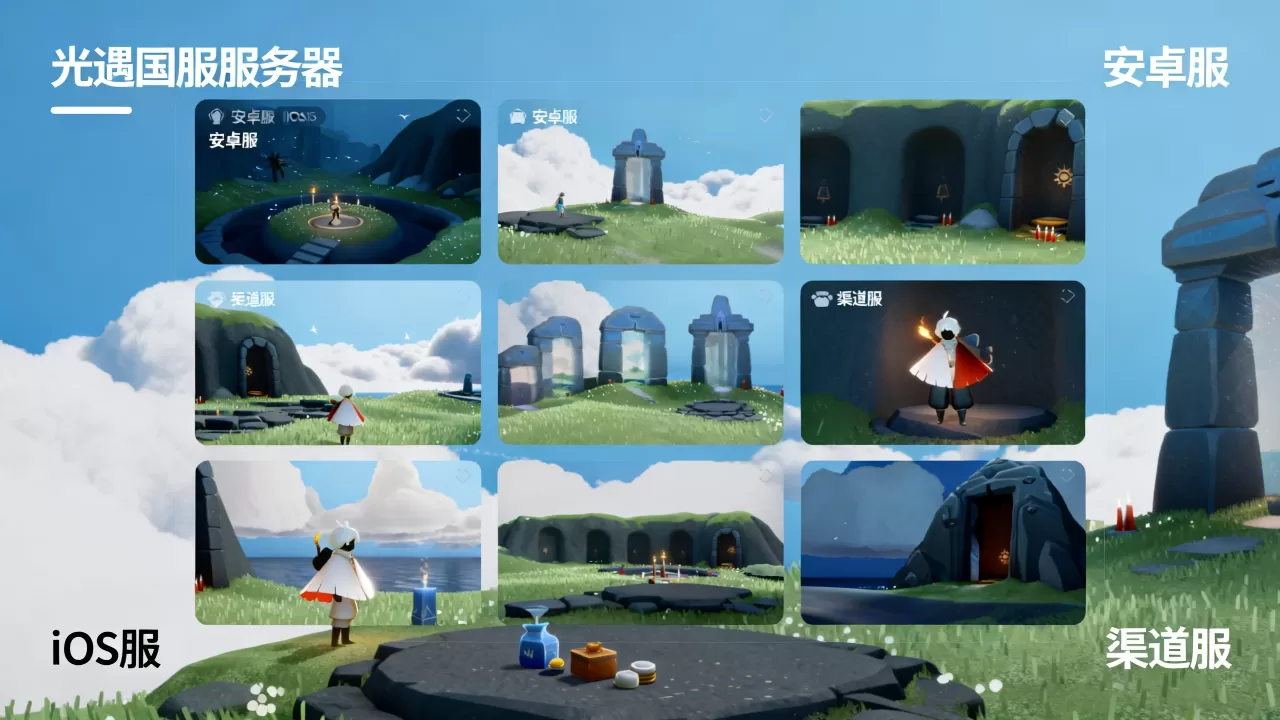 光遇国服有哪些服务器 光遇国服有哪些服务器