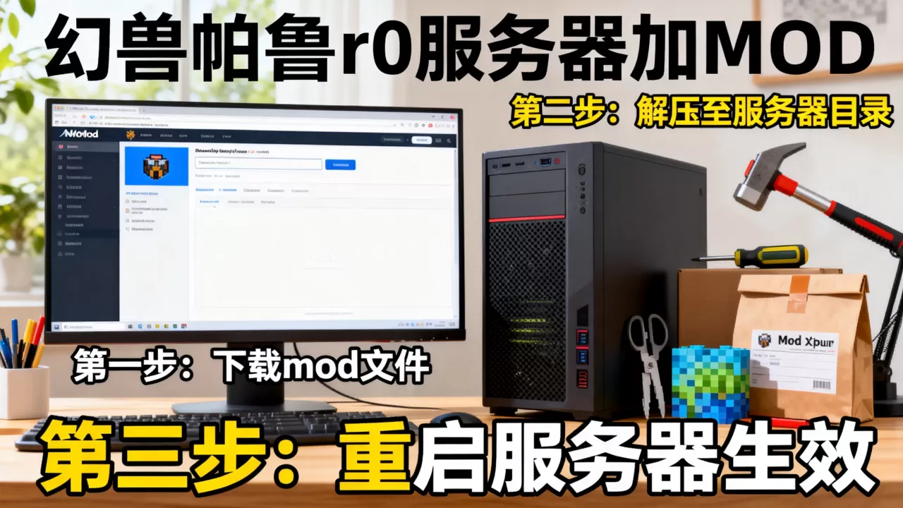 幻兽帕鲁r0服务器怎么加mod?, 安装步骤是什么 幻兽帕鲁r0服务器怎么加mod?, 安装步骤是什么