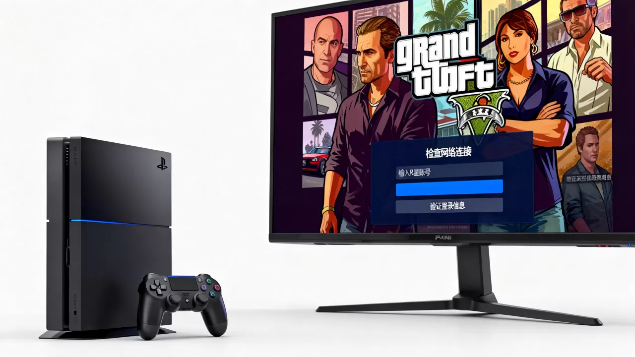 ps4gta5怎么登陆r星服务器 ps4gta5怎么登陆r星服务器