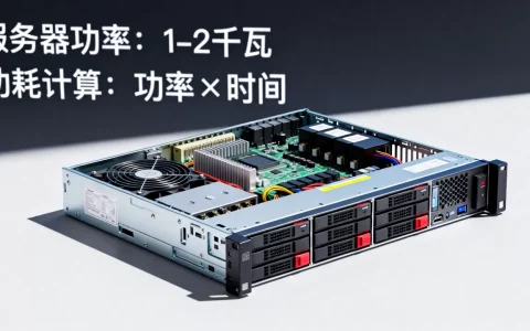 一般服务器功率是多少千瓦，功耗如何计算