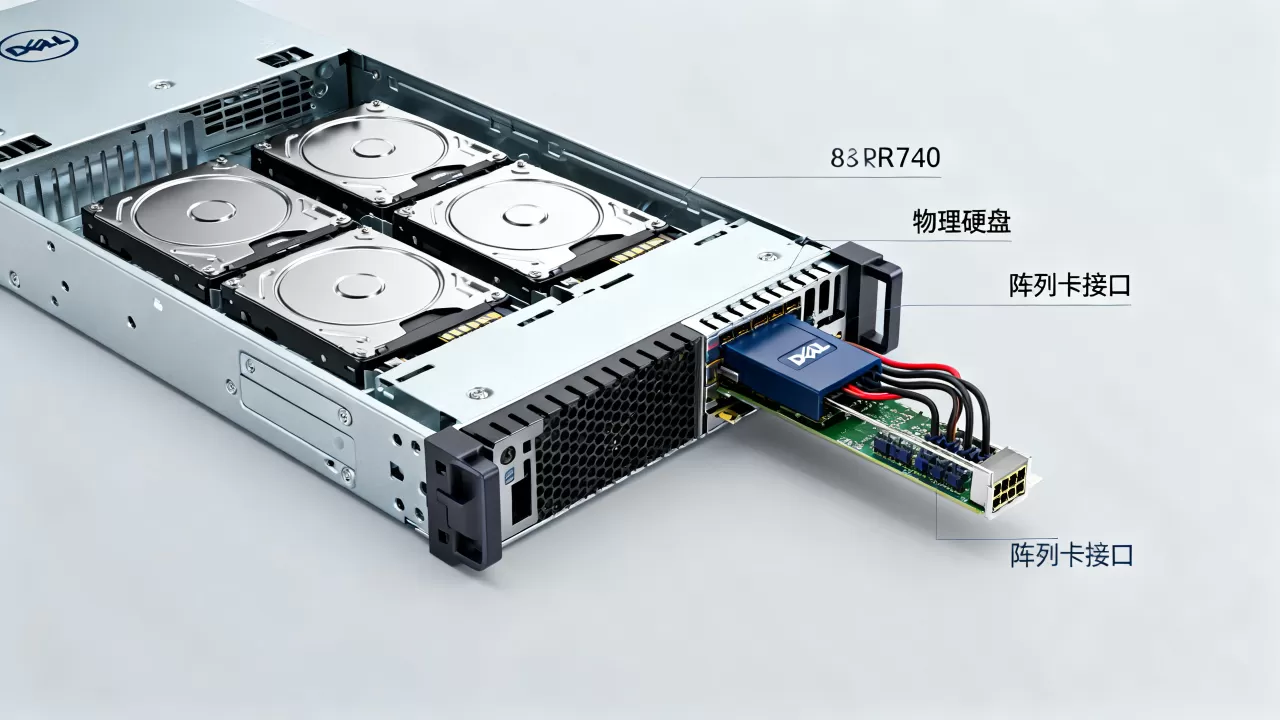 戴尔服务器r740怎么做raid5 戴尔服务器r740怎么做raid5