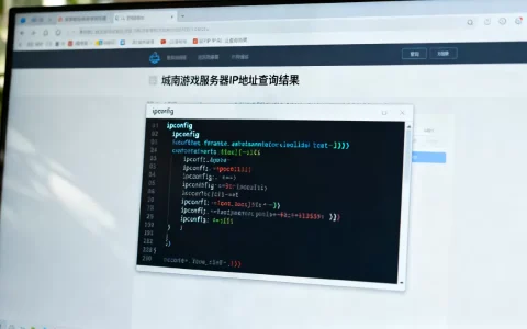 城南游戏服务器IP地址到底是多少，怎么查？