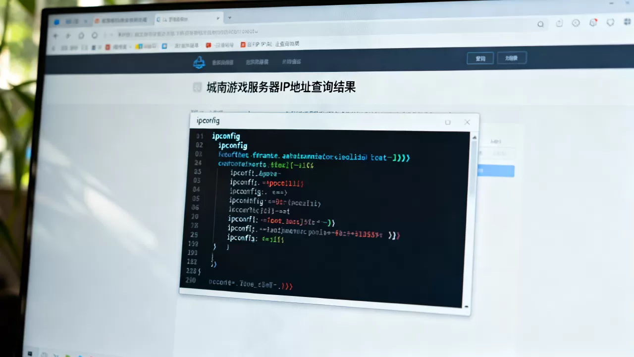 城南游戏服务器IP地址到底是多少,怎么查? 城南游戏服务器IP地址到底是多少,怎么查?