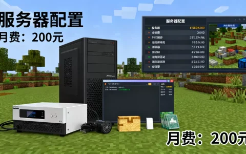 在mc开生存服务器要花多少钱