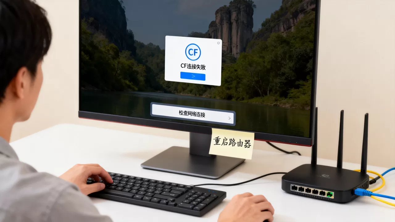 cf为什么连接不上服务器失败怎么办 cf为什么连接不上服务器失败怎么办