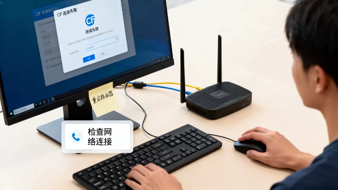 cf为什么连接不上服务器失败怎么办 cf为什么连接不上服务器失败怎么办