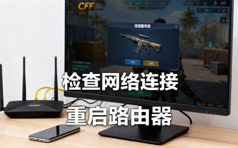CF一直卡在连接服务器怎么办，是什么原因导致的？