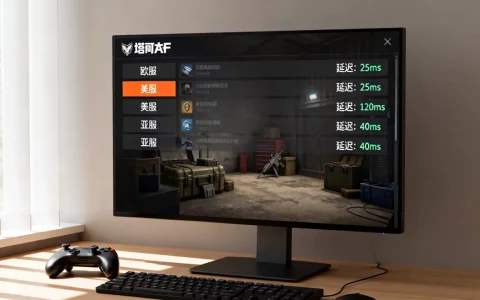 塔科夫哪个服务器挂最少，怎么选择延迟低且挂少的服务器？