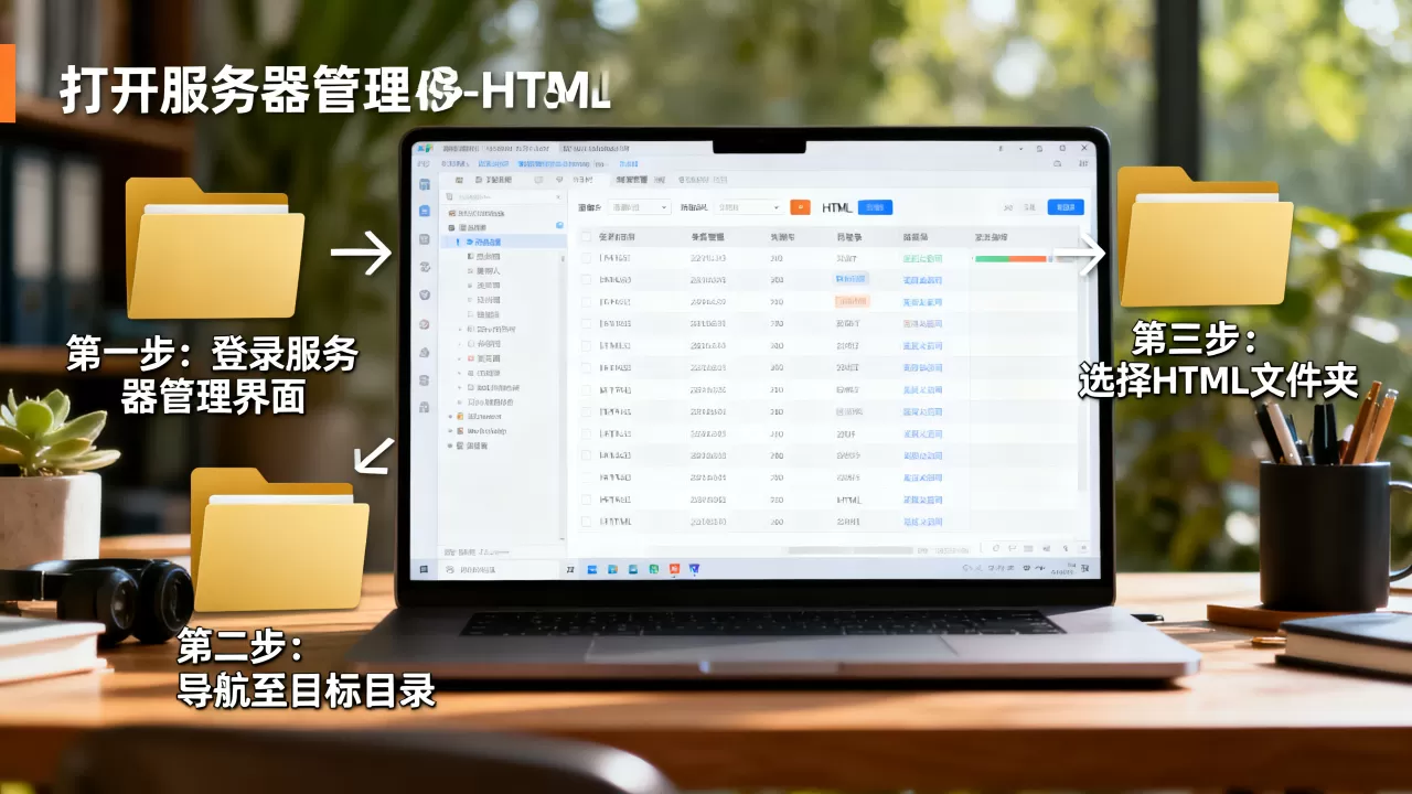 怎么打开服务器的一个HTML文件夹,步骤是什么? 怎么打开服务器的一个HTML文件夹,步骤是什么?