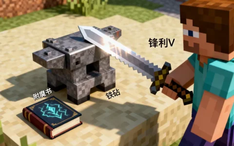 我的世界手机版服务器怎么做锋利x？，如何获得