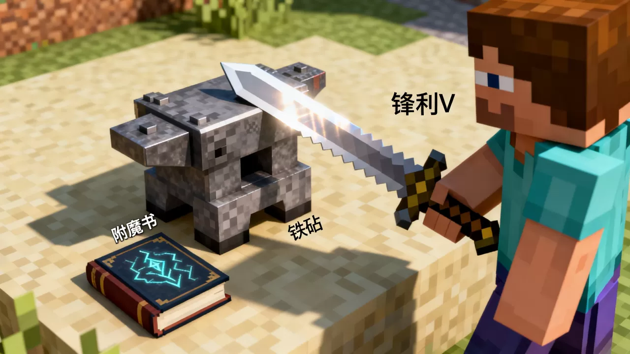 我的世界手机版服务器怎么做锋利x?,如何获得 我的世界手机版服务器怎么做锋利x?,如何获得