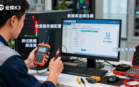 金蝶K3数据服务器无效如何修复，数据库连接不上怎么办？