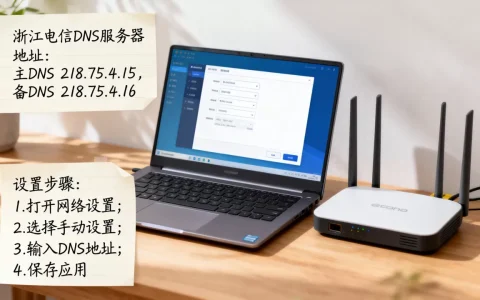浙江电信DNS服务器地址是多少，怎么设置？