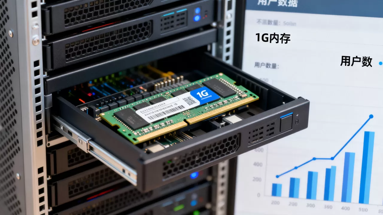服务器1G内存到底能带多少用户?,够用吗? 服务器1G内存到底能带多少用户?,够用吗?