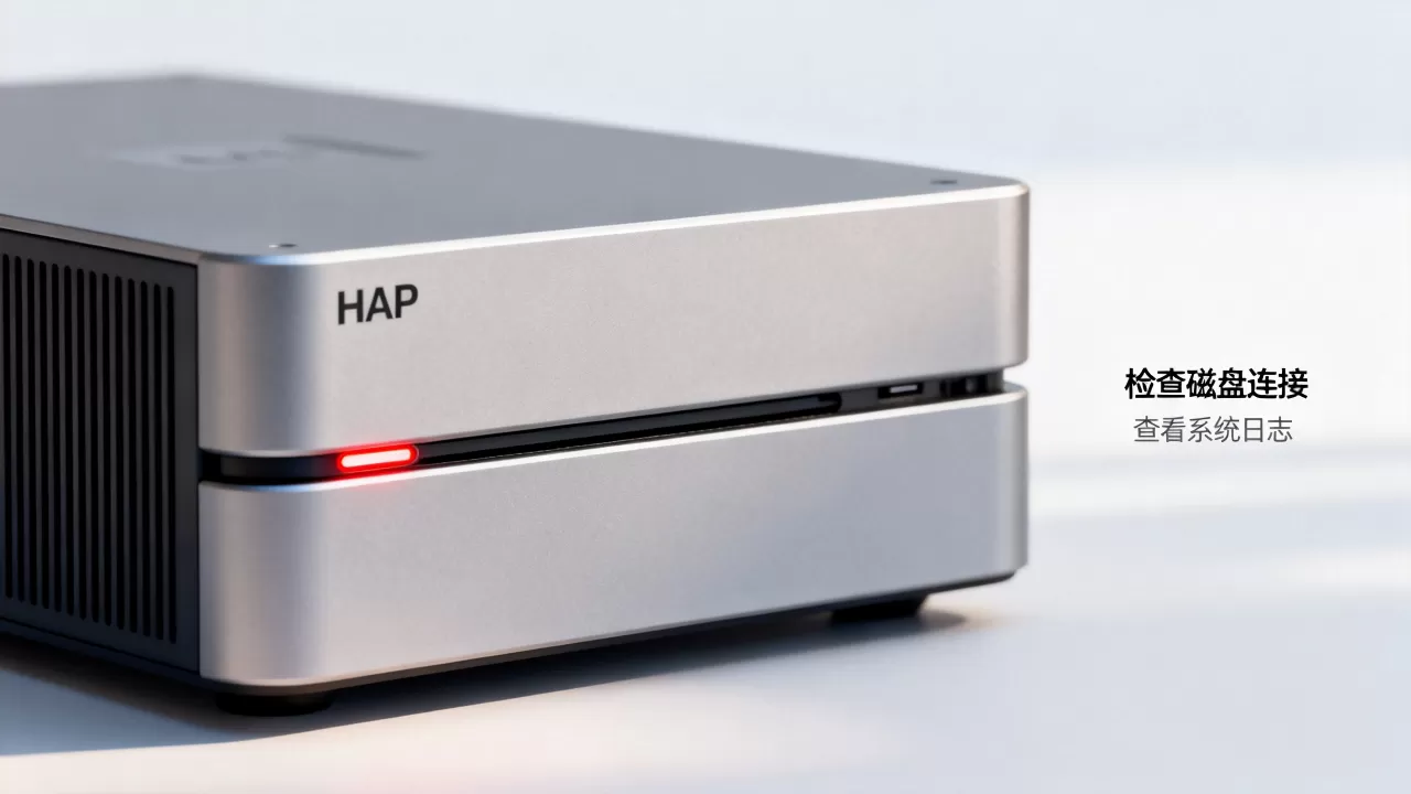 hap服务器磁盘指示灯常亮怎么解决,是什么原因? hap服务器磁盘指示灯常亮怎么解决,是什么原因?