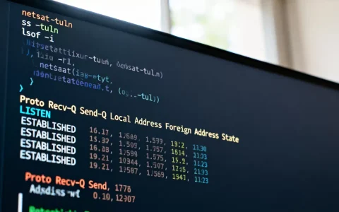 Linux如何查看连接哪些服务器端口，常见命令有哪些？