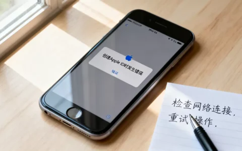 苹果6s创建ID服务器出错是什么原因，怎么解决？