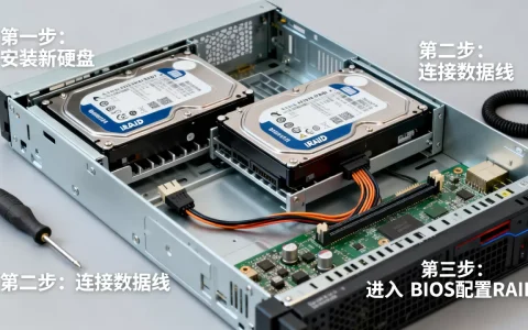 服务器新加两块硬盘怎么做RAID，RAID怎么配置？
