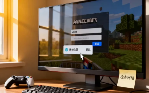 我的世界怎么登录2b2t服务器，进不去怎么办？