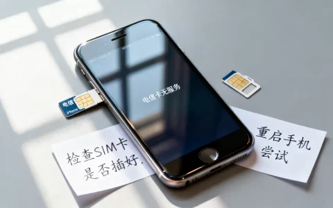 苹果6s手机显示电信卡无服务器怎么回事，怎么解决？