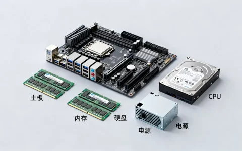 服务器硬件组成有哪些，常见配置怎么选？
