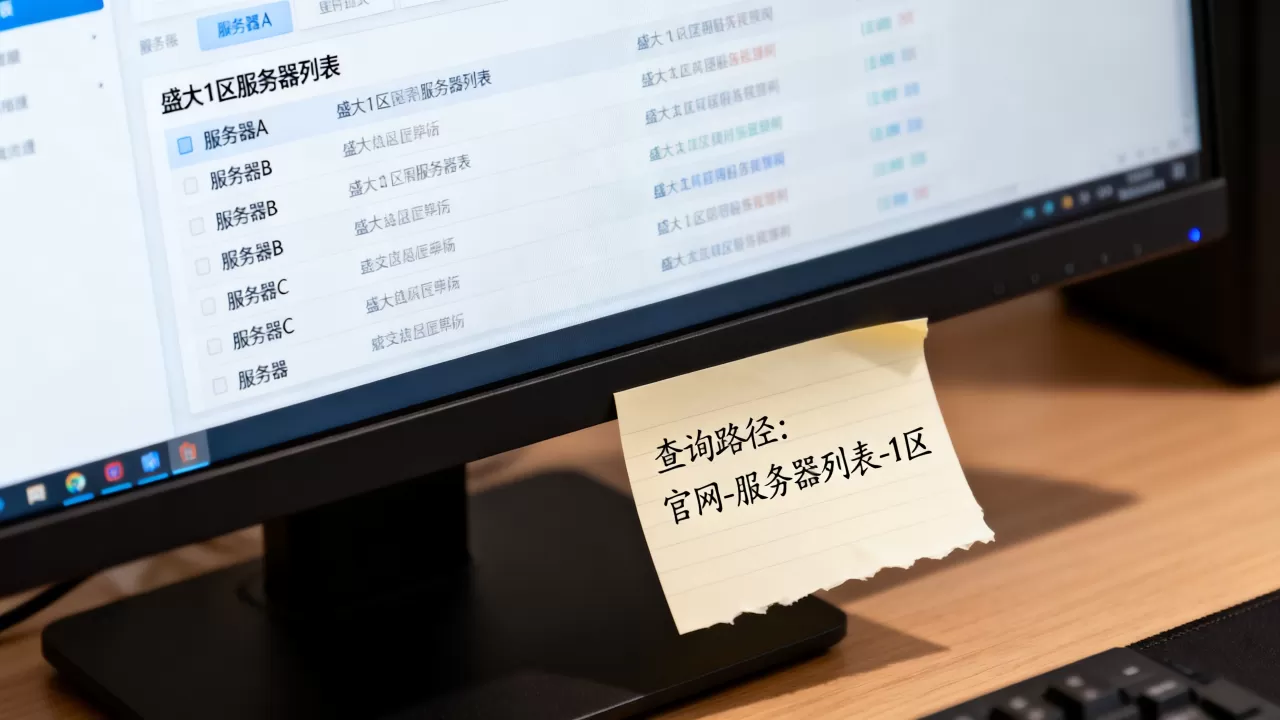 盛大1区到底有哪些服务器,在哪里可以查询? 盛大1区到底有哪些服务器,在哪里可以查询?