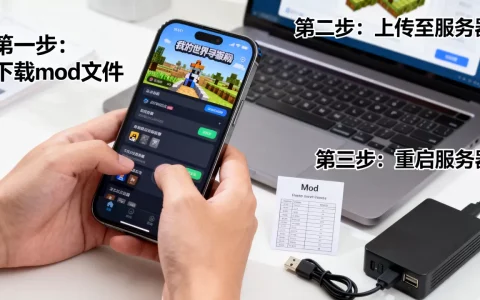 我的世界手机版怎么在服务器里装mod