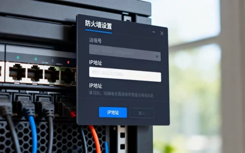 服务器的防火墙怎么设置在哪里设置ip