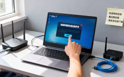 Win7英雄联盟服务器连接异常怎么办，怎么解决？