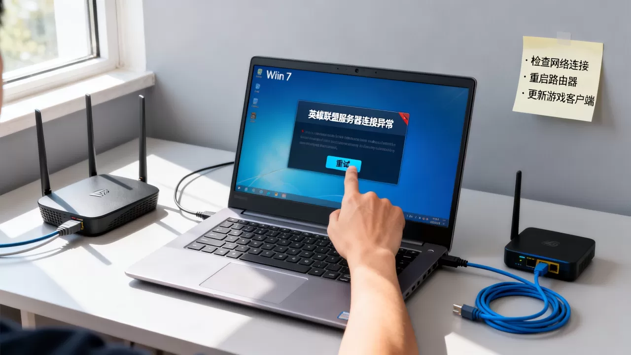 Win7英雄联盟服务器连接异常怎么办,怎么解决? Win7英雄联盟服务器连接异常怎么办,怎么解决?