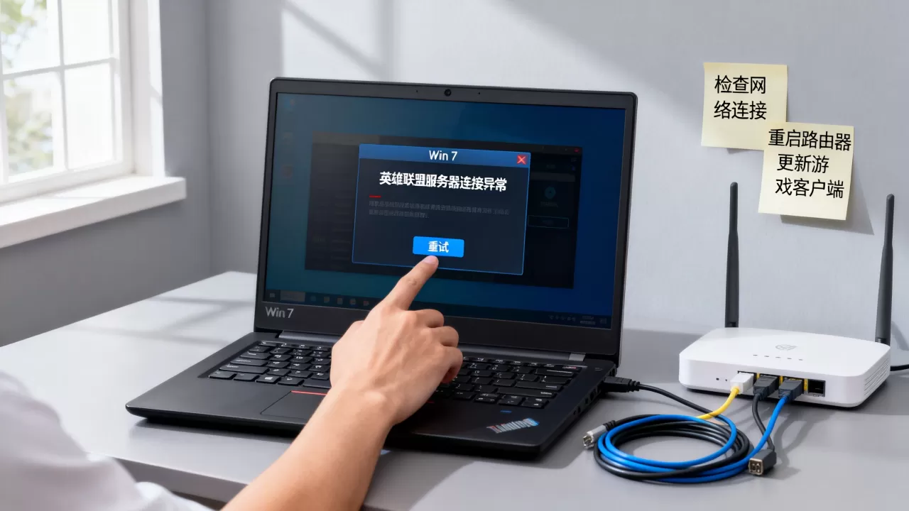 Win7英雄联盟服务器连接异常怎么办,怎么解决? Win7英雄联盟服务器连接异常怎么办,怎么解决?