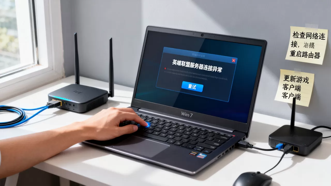 Win7英雄联盟服务器连接异常怎么办,怎么解决? Win7英雄联盟服务器连接异常怎么办,怎么解决?