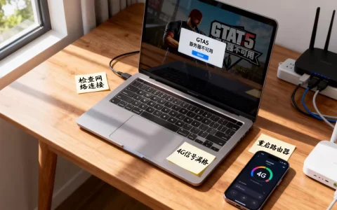 GTA5上线服务器不可用怎么解决，是什么原因？