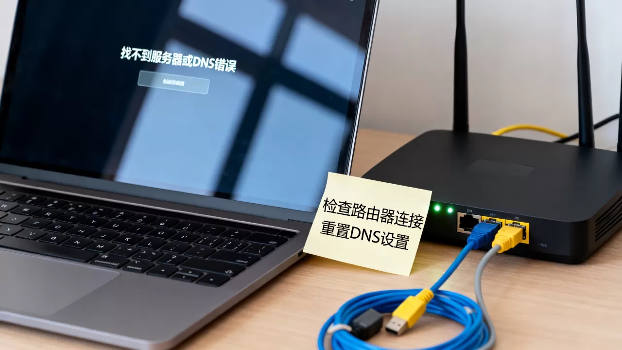 电脑显示找不到服务器或DNS错误怎么办,是什么原因? 电脑显示找不到服务器或DNS错误怎么办,是什么原因?