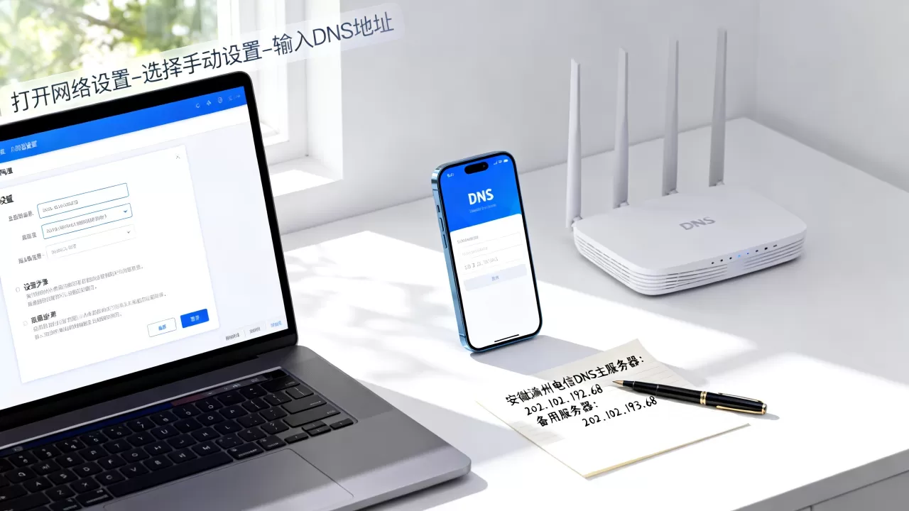 安徽滁州电信DNS服务器地址是多少?,怎么设置? 安徽滁州电信DNS服务器地址是多少?,怎么设置?