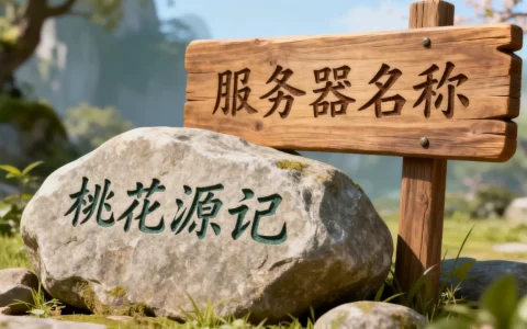 桃花源记分哪些服务器