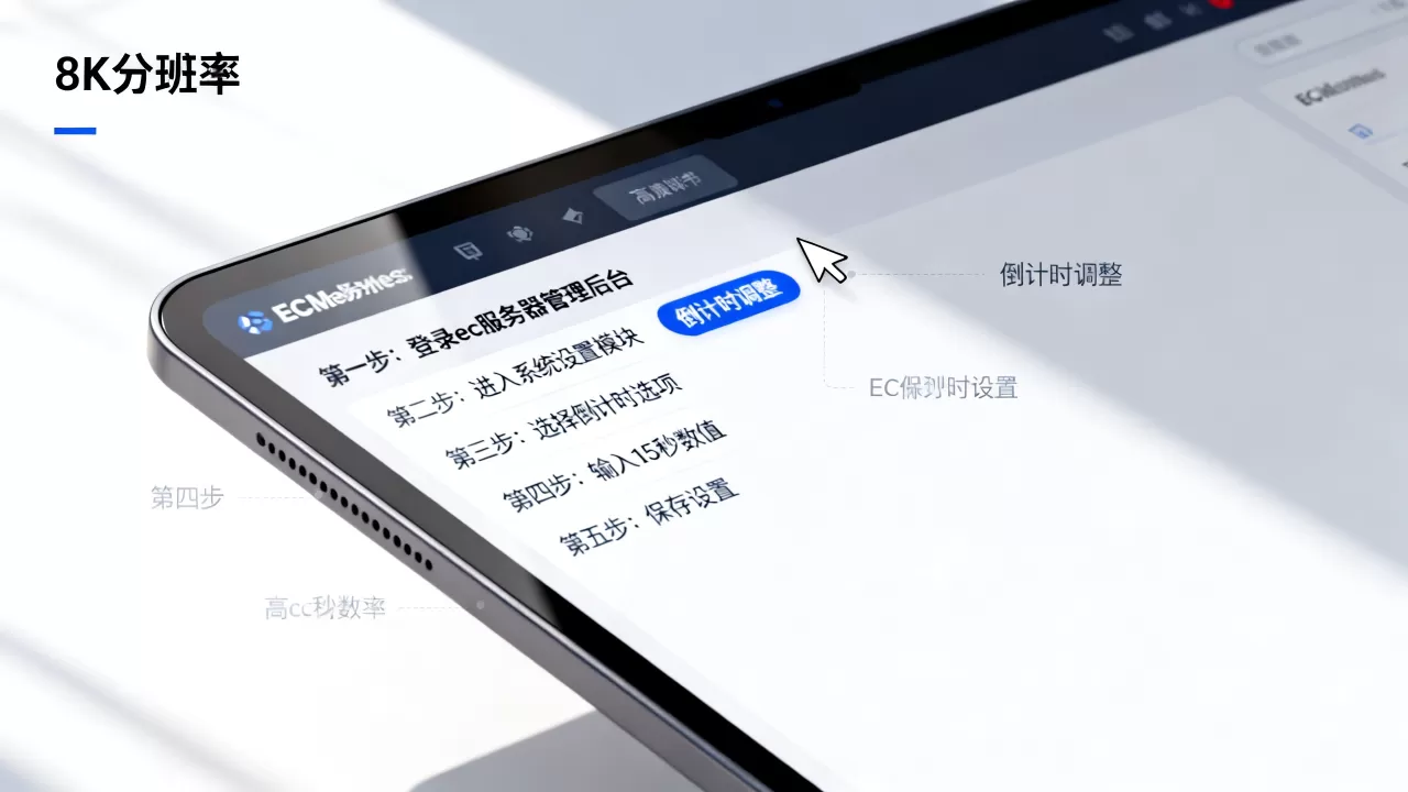 ec服务器怎么把倒计时调成15秒?,有哪些设置步骤? ec服务器怎么把倒计时调成15秒?,有哪些设置步骤?
