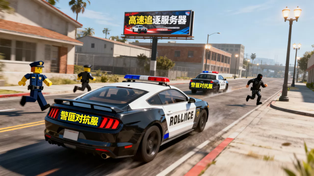roblox警匪追逐服务器有哪些好玩的?,推荐几个 roblox警匪追逐服务器有哪些好玩的?,推荐几个