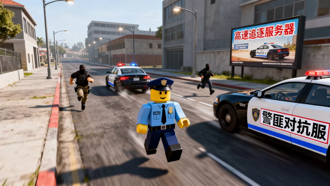 roblox警匪追逐服务器有哪些好玩的?,推荐几个 roblox警匪追逐服务器有哪些好玩的?,推荐几个