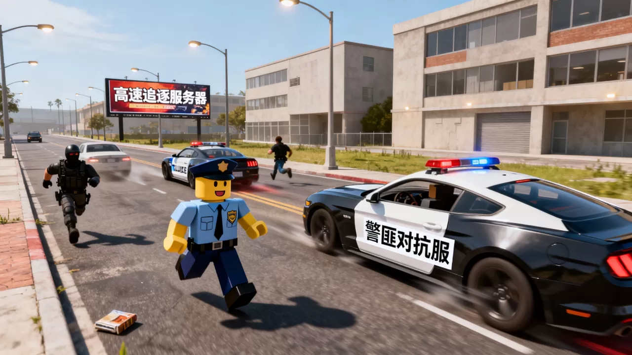 roblox警匪追逐服务器有哪些好玩的?,推荐几个 roblox警匪追逐服务器有哪些好玩的?,推荐几个