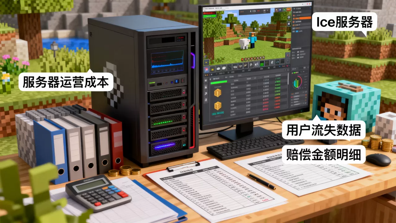 我的世界ice服务器到底赔了多少钱?,怎么回事 我的世界ice服务器到底赔了多少钱?,怎么回事