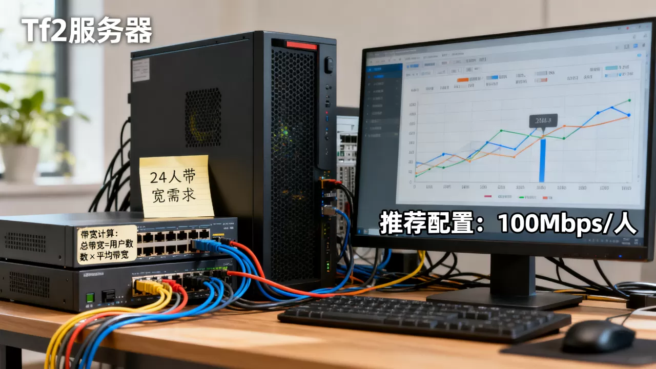 Tf2服务器24人多少带宽够用,带宽怎么算? Tf2服务器24人多少带宽够用,带宽怎么算?