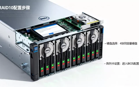戴尔R410如何做RAID10？，RAID10怎么设置？