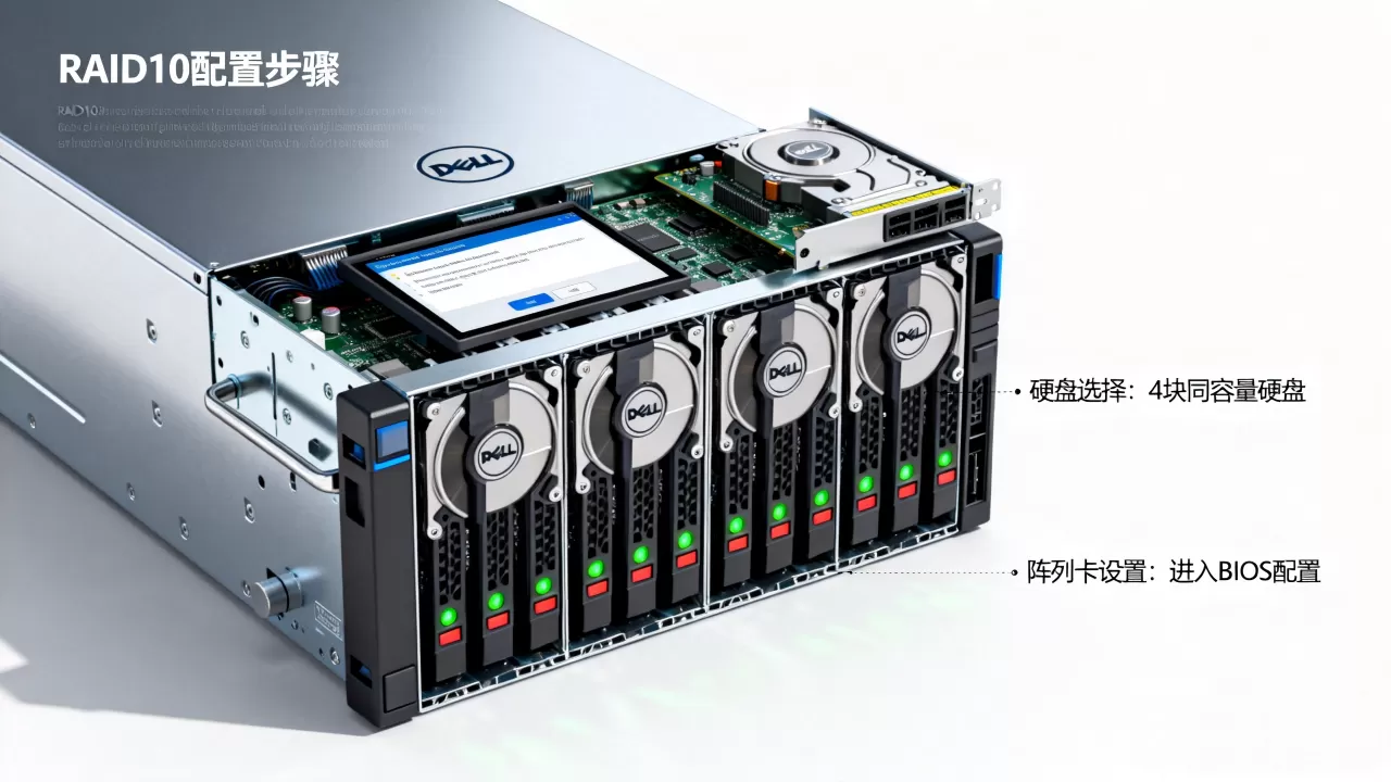 戴尔R410如何做RAID10?,RAID10怎么设置? 戴尔R410如何做RAID10?,RAID10怎么设置?