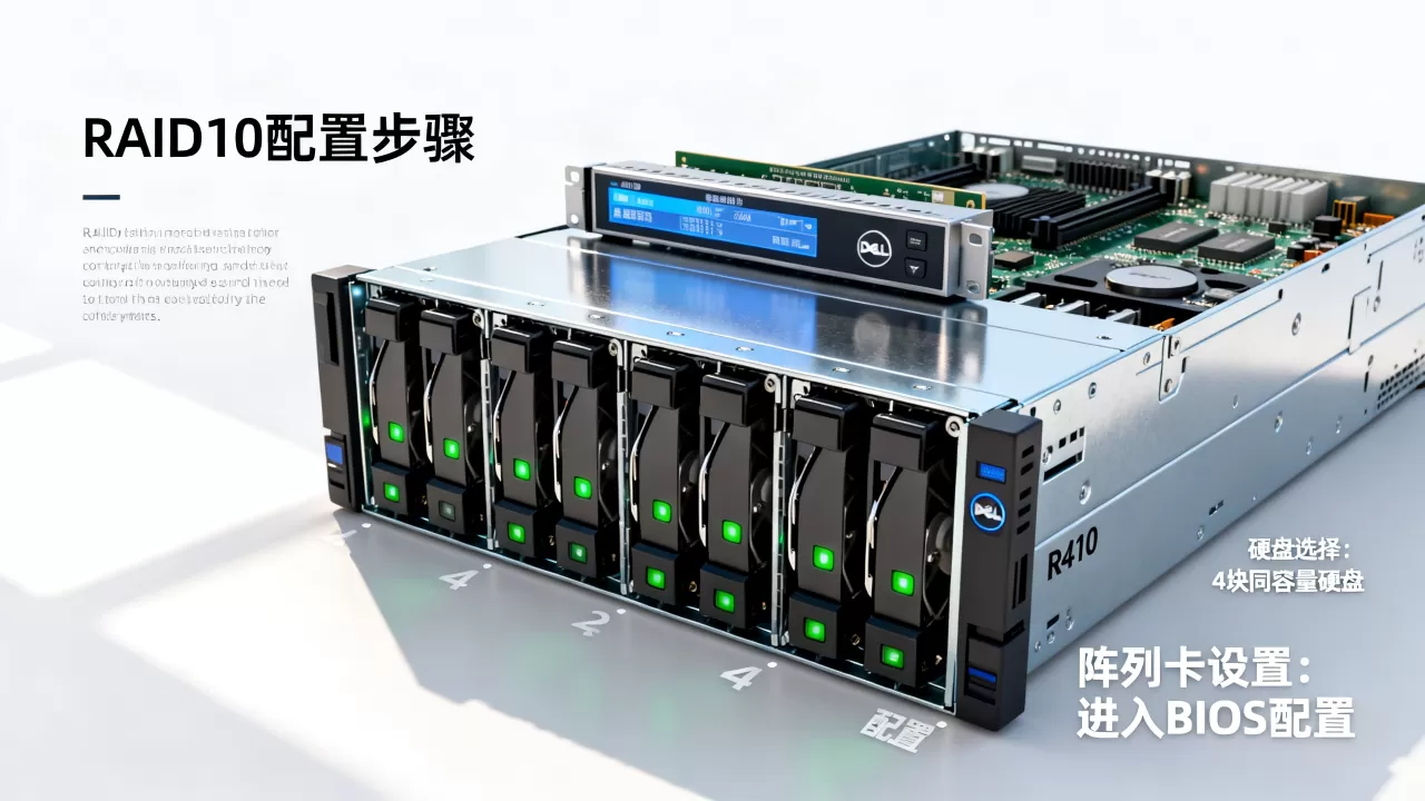 戴尔R410如何做RAID10?,RAID10怎么设置? 戴尔R410如何做RAID10?,RAID10怎么设置?
