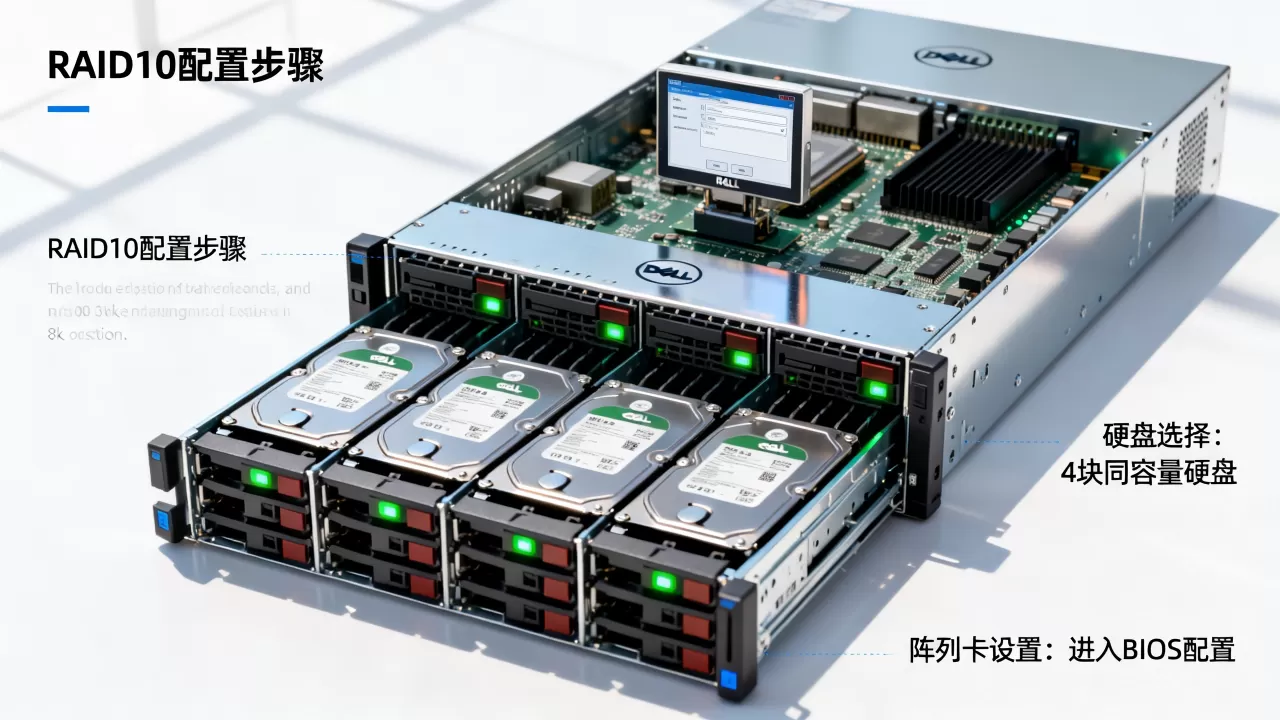 戴尔R410如何做RAID10?,RAID10怎么设置? 戴尔R410如何做RAID10?,RAID10怎么设置?