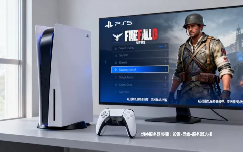 PS5战地一怎么切换服务器，哪个服延迟最低