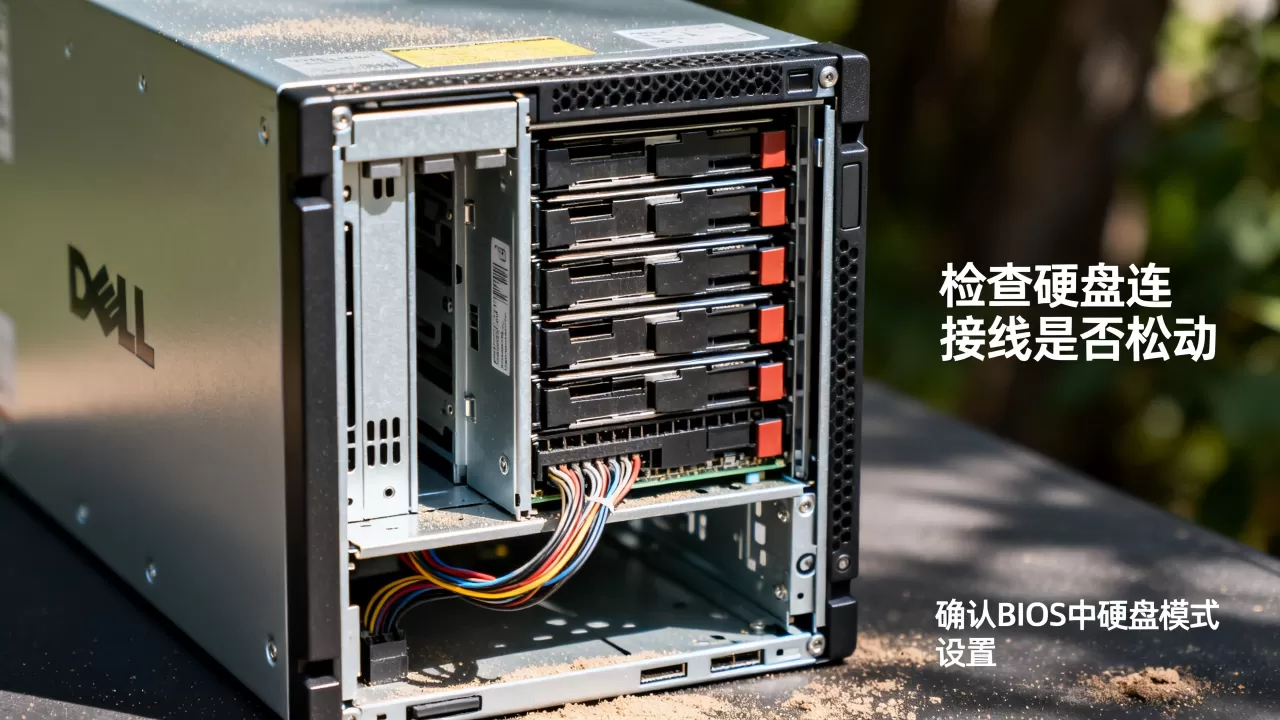 戴尔服务器r630找不到硬盘怎么办 戴尔服务器r630找不到硬盘怎么办