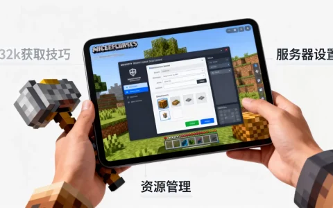 我的世界手机版服务器怎么获得32k，有什么技巧
