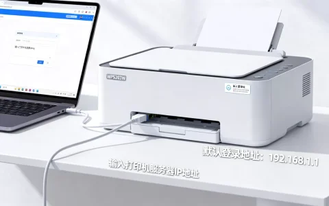 wps203w打印机服务器怎么进入设置，网页配置登录地址？